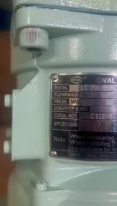 Flow Meter OVAL LC 291-151-C117-040 DN80 Size 3 inch Japan