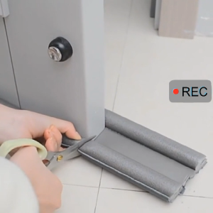 Door Bottom Seal Strip Draft Stopper | Wind Noise Dust Insect Blocker | Bathroom Gap Stopper for Home Doors