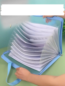 13 Layer File Organizer Long Expanding File Folder Organizer Waterproof File Folder Document Bag Paper Organizer