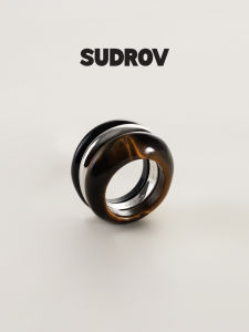 Luxurious Stylish Unique Chinese Style Tiger Eye Stone Ring