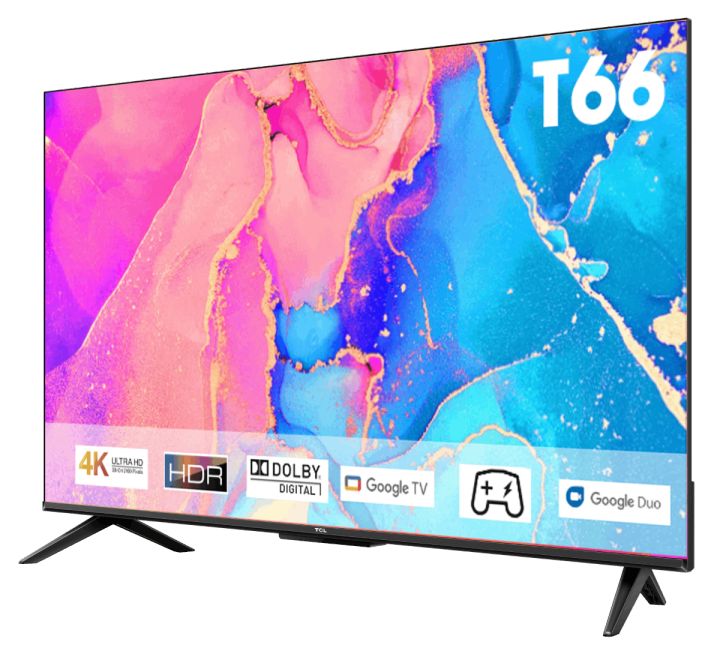Google TV TCL 55 inch 4K HDR Dolby Audio - 55T66 - TV Bán Chạy - Bảo Hành 2 Năm- Trả góp 0% [ SALE 25-29/5 VOUCHER 10% -  TẶNG KHUNG TREO ]