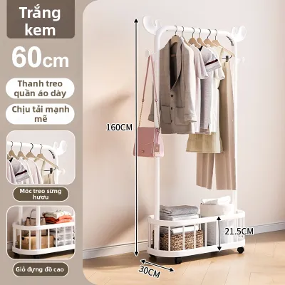 MEISITEKEKE | Giá Treo Áo Đứng Sàn 2 Thanh Chắc Chắn