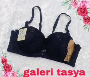BRA kawat K385 busa tebal kancing 2/Bra abg bra  cup setengah