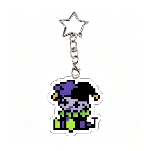Bandai | for DELTARUNE Bag Pendant Keyring Jevil Spamton Noelle Acrylic Keychain Holiday Ralsei Characters Collection Decor Birthday Gift