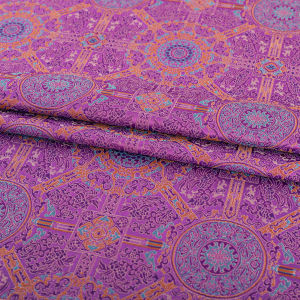 Chinese Style Jacquard Brocade Fabric