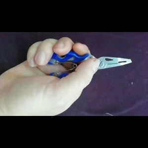 COD Tang Kail Pancing KNIFEZER Stainless Fishing Hook Remover Murah Kuat Anti Karat