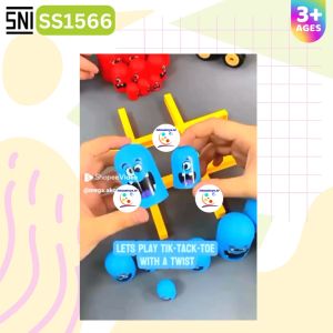 ID Mainan Edukasi Strategy Tic TacToe Board Game SS1566