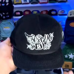 Topi Ropehat Corduroy Black Story Lis Whaite Grafitti