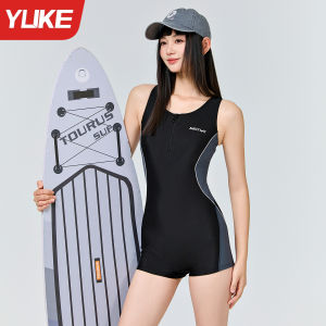 YUKE | Slimming Competitive One-Piece Square Leg Swimwear