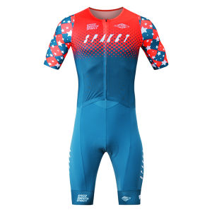 Spakct | Mens Short Sleeve Integrated Cycling Suit Summer Mountain and Road Bicycle