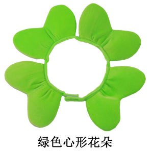 Rainbow Sunflower Headwear for Children Kindergarten Performance Headwear Flower Props Costume Polyester Fiber Dance Outfit