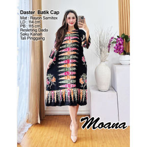 Home Dress Pakaian Wanita DASTER JUMBO XXL dan XL untuk ibu menyusui batik Cap Kain Rayon Samitex