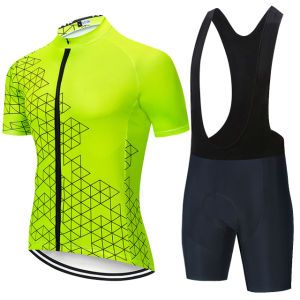 2026 New Cycling Jersey Set classic MTB Cycling Bib Shorts Kit Reflective Custom Bike Clothes Bicycle Clothing Maillot
