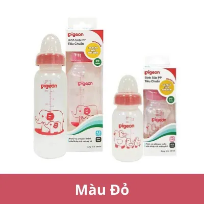 Bình Sữa Pigeon Nhựa PP Cổ Hẹp Loại 120ml & 240ml