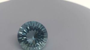 Natural Light Blue Brazil Quartz 20.38 Cts. Round Cut Eye Clean Grade AAA+ Loose Gemstone