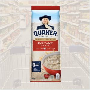 CLAN FOODS Quaker Instant Oatmeal 800g
