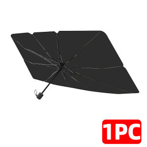 PINMOAP Car Sun Shade Umbrella for Windshield Foldable Windshield Sunshade UV Protection Heat Blocking Auto Interior Protector