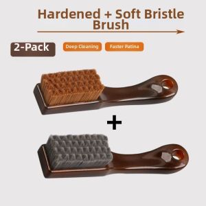 Wenwan Brush Soft and Hard Bristle for Walnut and Gongfu Beads