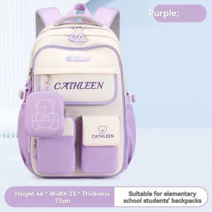 《Back to School Sales》Fashion multi-compartment kids School Bag Spine Protection ergonomic Children’s School Backpacks Large Capacity Waterproof  Primary School Bag for Grades 1-6