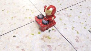 MDL TOYS Children's Electric Superhero DJ Sound and Light Dancing Toy