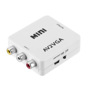 [Vktech]Portable Video HDTV Adapter Plug and Play Multifunctional Video Converter Adapter with Cable Free Display for Sεt-top Box