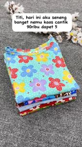 Kaos Motif Andin uk 1-5 Tahun / Lengan Panjang Anak Perempuan Cewek Kaos Adem Murah Branded Tshirt