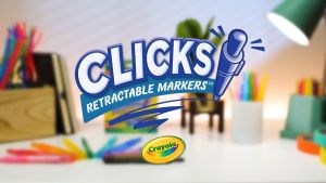 Crayola Clicks Retractable Markers 10 Count (100.0% Original)