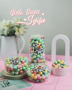 BOLA SUSU ISI 40 BUTIR ANEKA RASA BUAH-BUAHAN
