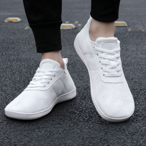 Mens Wide Fit Casual Shoes Breathable Mesh Upper Soft Bottom Sport Shoes Comfortable Walking Shoes Outdoor Footwear