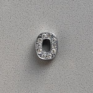 DIY Handmade Jewelry Accessories Alloy Diamond Metal Letter Crystal Shoe Buckle Accessories Crocs Hole Shoes Decorative Buckle