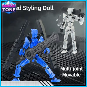 3D Printed Multi-jointed Movable Action Figures Shapeshift Robot Model Mannequin Decompress Boy Gift Desktop Decorations