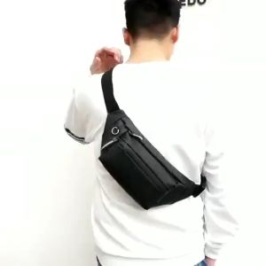 💛[SPOT]  PSB12 PandaShop Readystock Men chest bag Men waist Bag Mens Shoulder bag lelaki men bag panda bag
