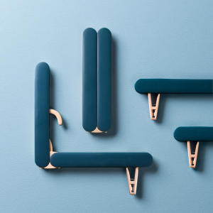 Portable Mini Folding Clothes Rack Travel Telescopic Hanging Drying Rack for Home Business Travel No Trace