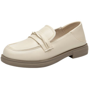 DUSTO | Autumn British Style Thick Bottom Loafer Black