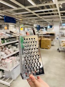 752 - Parutan Keju 4 Sisi Stainless Steel Tahan Karat - Premium Four Sided Cheese Grater