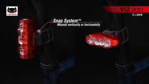 CatEye AMPP 900 & ViZ 300 Headlight & Taillight Combo Kit (HL-EL089RC/TL-LD810N) (USB-C COMPATIBLE)