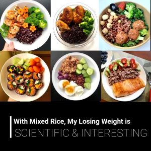 Brown Rice Organic For Diabetic Super Nutri Rice Mixed Japan Multi Grain Rice 5 Type Diet Keto Rice Healthy Rice 250gr