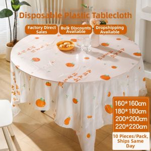 ZHIZHOU | Clear Wash-free Thickened Tablecloth
