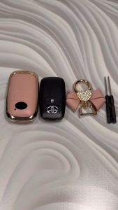 Cover Kunci Toyota Raize Avanza Veloz 2022 - 2024 Leather Car Key Cover Case Accessories