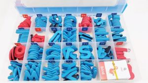 Education Magnetic Alphabet Digital Shape Early Learning Magnet Spelling Maths Color Soft Foam Letter Phonics Whiteboard