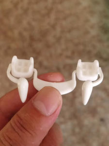 Vampire Teeth Dentures Fangs Classic PP Halloween Party Cosplay Prop Halloween Costume Party Favors