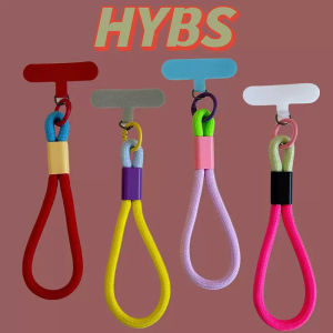 สายรัดโทรศัพท์มือถือ Dopaamine สีสันสดใส พร้อมหัวเข็มขัดกุญแจกล้อง เล็บกิ๊บติดกระเป๋า สายรัดสั้น ทำจากเส้นใยไนลอน