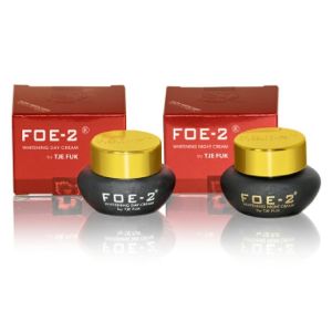 Paket Original Whitening Cream Tje Fuk FOE-2: Day & Night Cream Asli Krim Serum Wajah Glowing