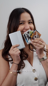 Xiaomi Portable Photo Printer 1S พกพา ปริ้นเตอร์ I ใส่กระเป๋าได้ I ความละเอียด 313×512 dpi I การพิมพ์สติกเกอร์ภาพถ่าย