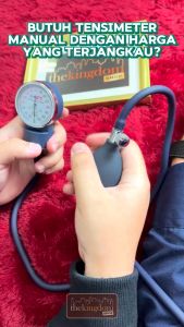 OneMed Tensi 200 Aneroid Dark Blue Tensimeter Manual