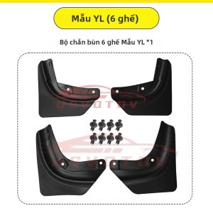 4 Miếng Chắn Bùn Đa Năng Cho Tesla Model 3/Y/YL 2025-nay Chắn Bùn Trước & Sau Chất Liệu TPE Không Cần Khoan