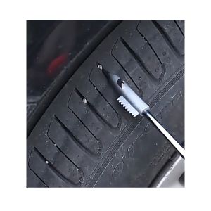 Dụng Cụ Vệ Sinh Móc Làm Sạch Sỏi Gạch Đá Kẹt Lại Trong Rãnh Lốp Bánh Xe Ô Tô Xe Hơi Bảo Vệ Lốp Xe Tiện Lợi-NIEVE