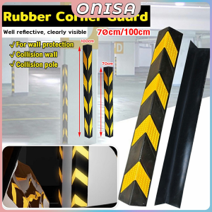 Onisa Rubber Corner Guard Reflectorized Corner Guard Parking For Edge Protector
