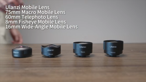 Ulanzi CL-003 / CL-004 / CL-005 / CL-006 Macro Wide Angle Fisheye Telephoto Phone Lens for Mobile Smartphone