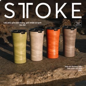 STTOKE | Portable Stainless Steel Insulated Cup